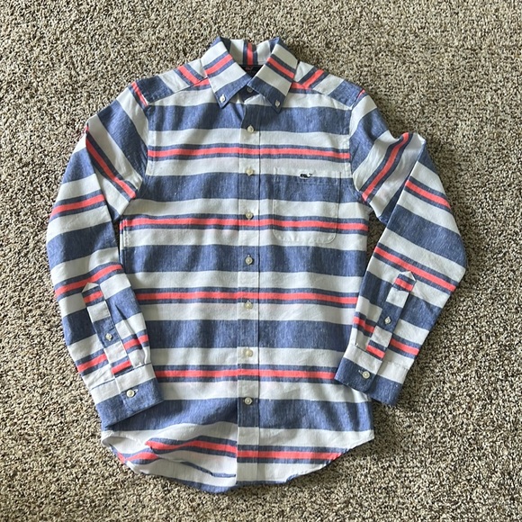 Vineyard Vines Other - Vineyard Vines Tucker Linen Blend Shirt. Size XS
